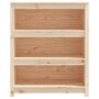 Voir la diapositive 5 : VIDAXL Bibliotheque 80x35x97 cm Bois de pin massif