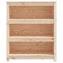 Voir la diapositive 5 : VIDAXL Bibliotheque 80x35x97 cm Bois de pin massif