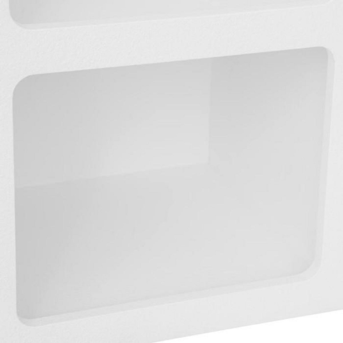 ATMOSPHERA Étagère Design 6 Niches  Soleya  110cm Blanc