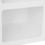 Voir la diapositive 3 : ATMOSPHERA Étagère Design 6 Niches  Soleya  110cm Blanc