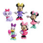 Voir la diapositive 3 : Figurines - DISNEY MINNIE MOUSE - Pack de 5 Figurines Minnie Mouse - Non articulées, 6 cm