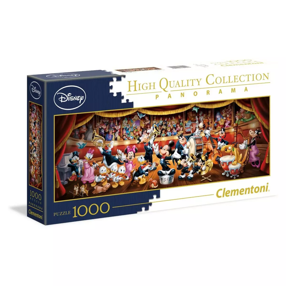 CLEMENTONI Puzzle panorama 1000 pièces  - Disney 