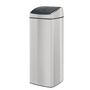Voir la diapositive 2 : BRABANTIA Poubelle Touch Bin 25 Litres rectangulaire Matt Steel