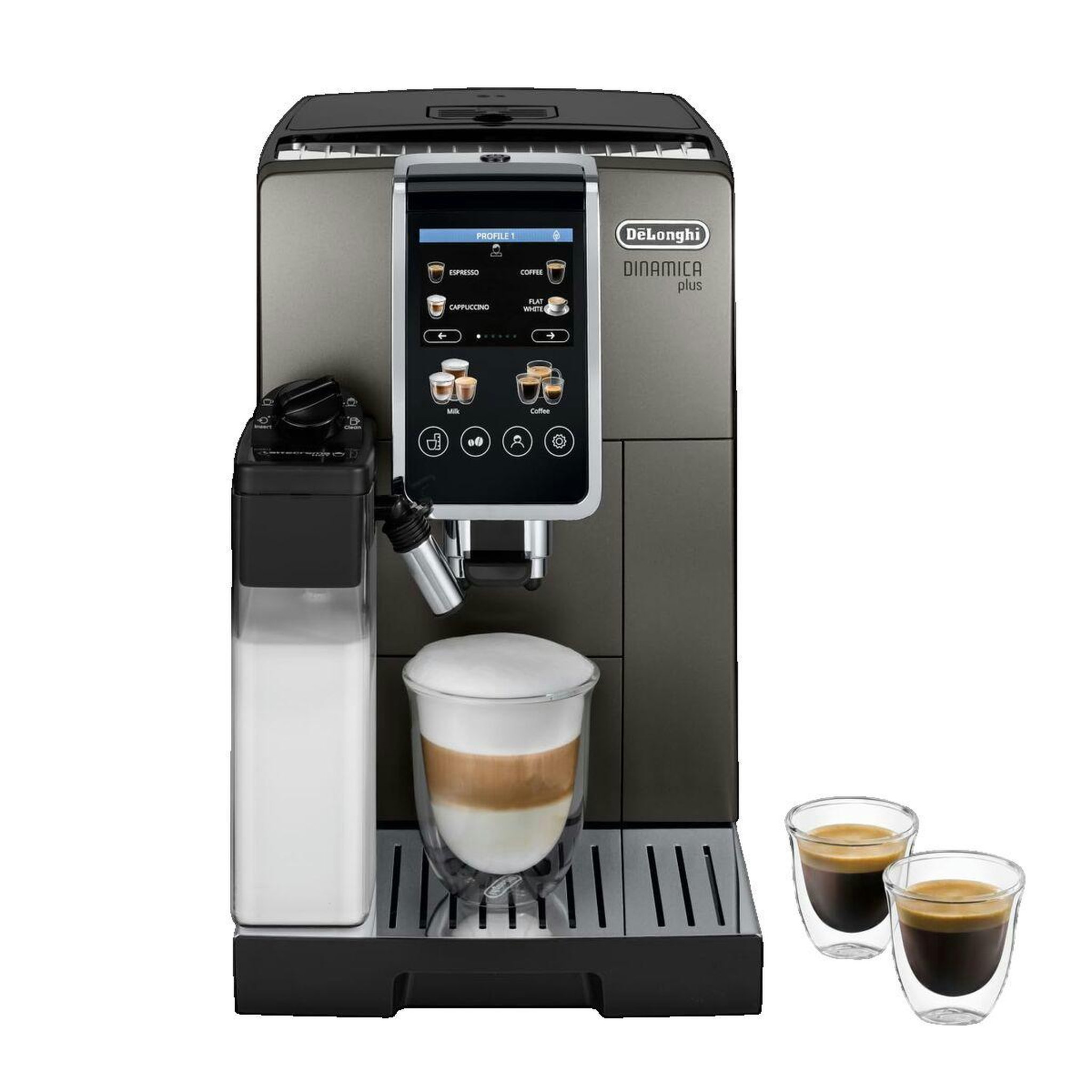 DELONGHI Cafetière DeLonghi ECAM 380.95.TB titane noir