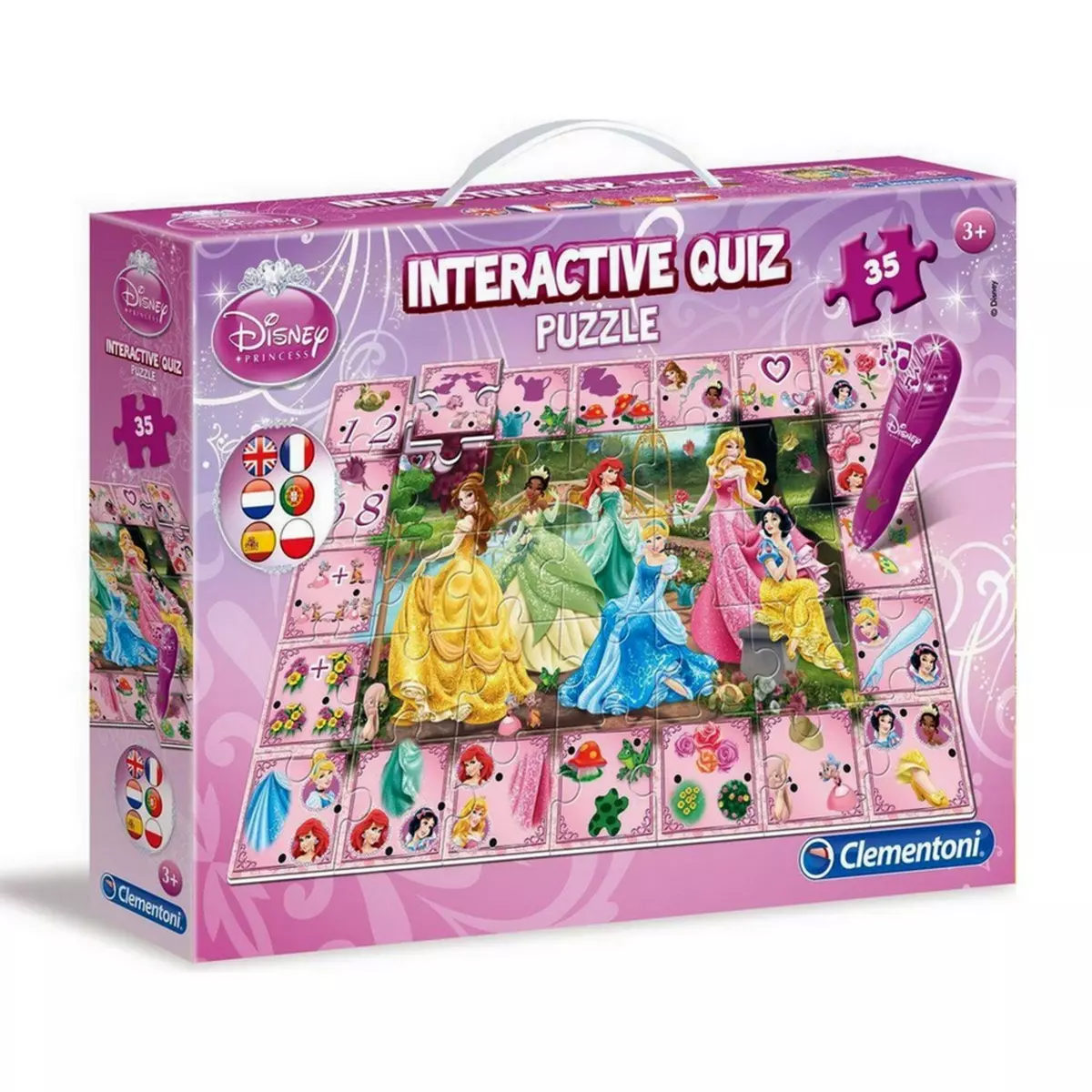 DISNEY Puzzle Interactif Princesse 35 pieces Disney enfant