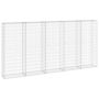 Voir la diapositive 2 : VIDAXL Mur en gabion avec couvercles Acier galvanise 300x30x150 cm