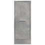 Voir la diapositive 5 : VIDAXL Armoire d'apothicaire gris beton 30x41x77,5cm bois d'ingenierie