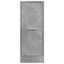 Voir la diapositive 5 : VIDAXL Armoire d'apothicaire gris beton 30x41x77,5cm bois d'ingenierie