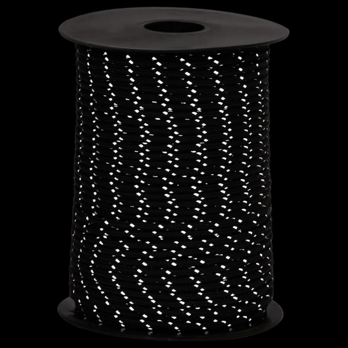 VIDAXL Corde de haubanage de tente avec bandes reflechissantes et cles