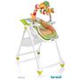 Voir la diapositive 2 : BREVI Chaise Haute bébé multipositions B fun 