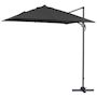 Voir la diapositive 1 : Habitat et Jardin Parasol jardin déporté alu  Sun 3  3 x 3 m - Noir
