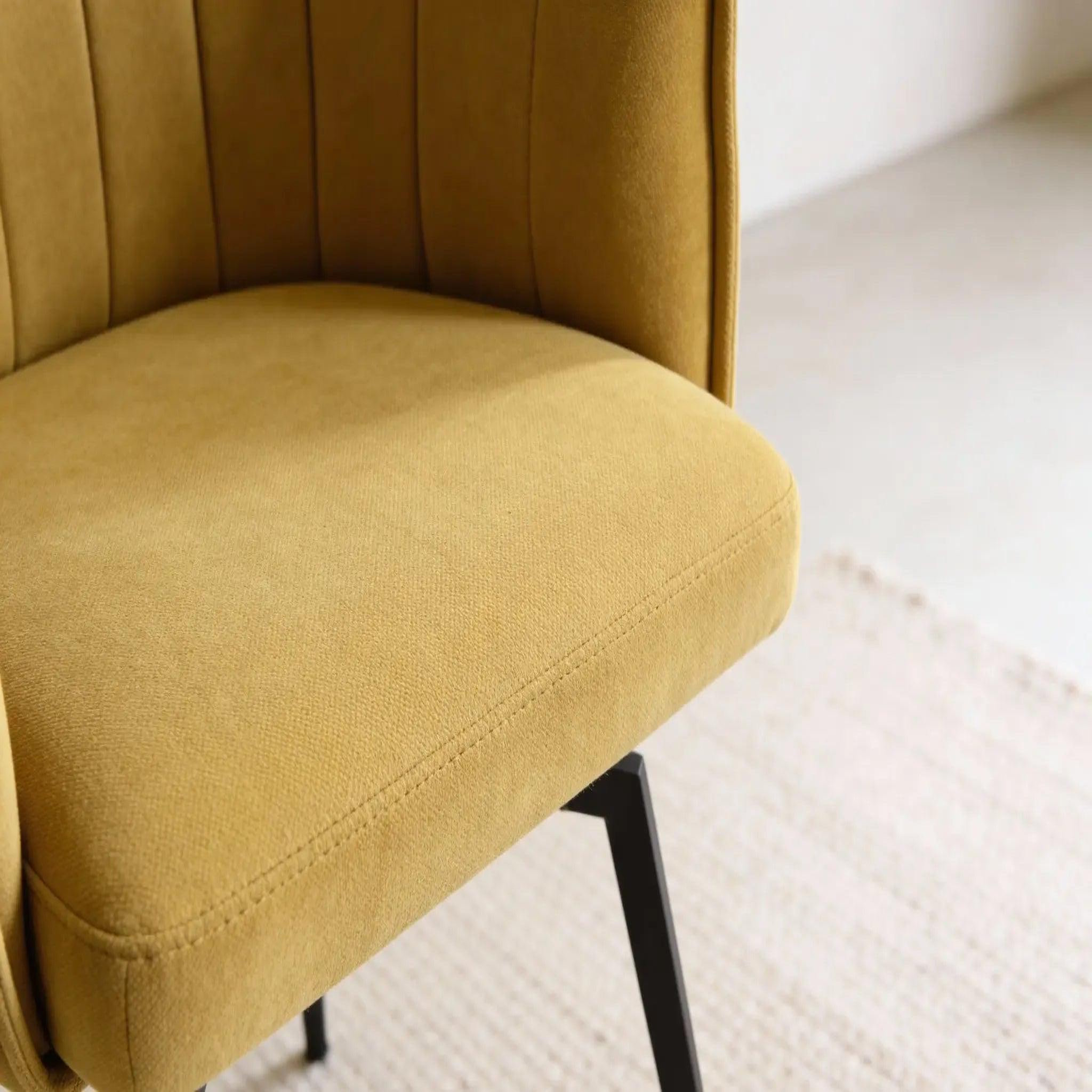 Voir la diapositive 6 : CASANOVA PARIS Jona - chaise pieds en métal