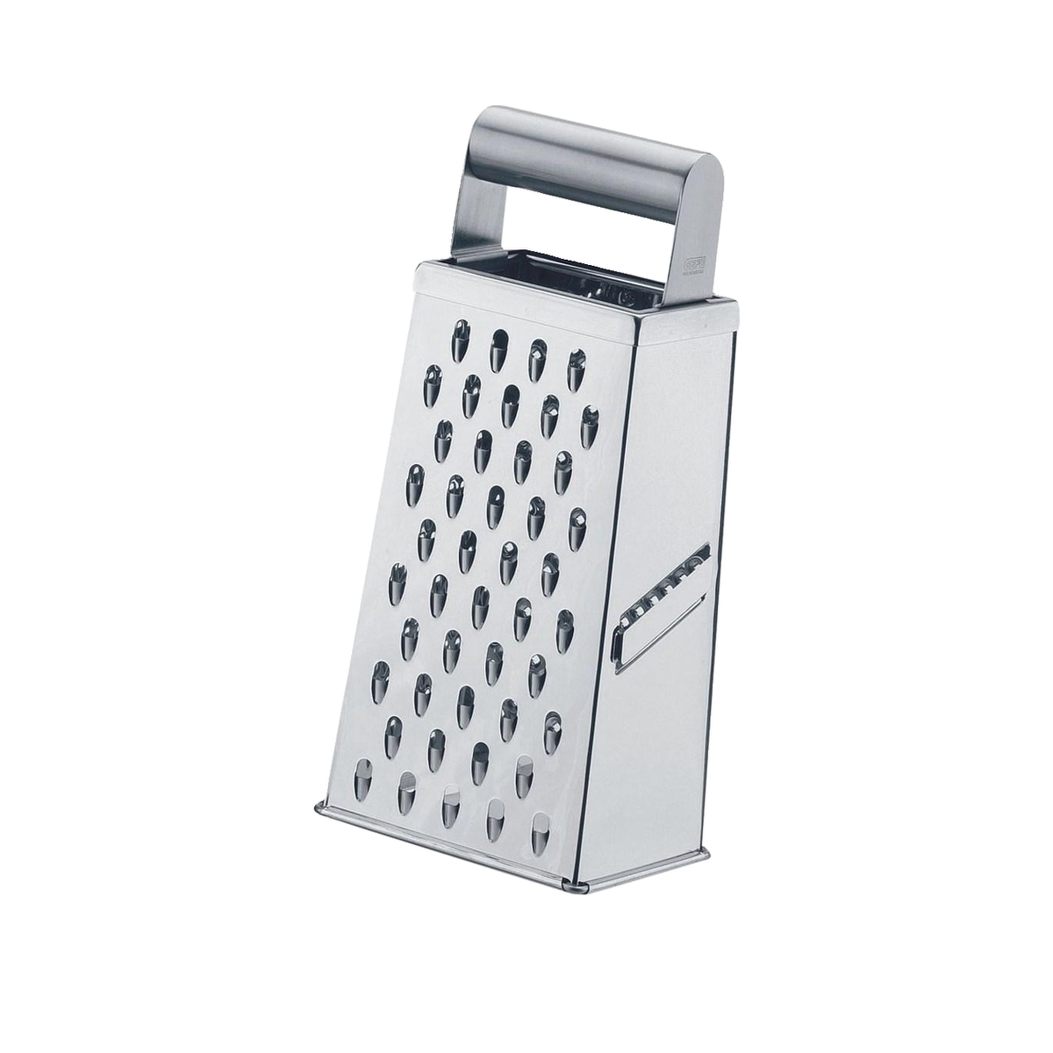 Voir la diapositive 2 : GEFU Râpe Gefu Cubo acier inoxydable 4 côtés