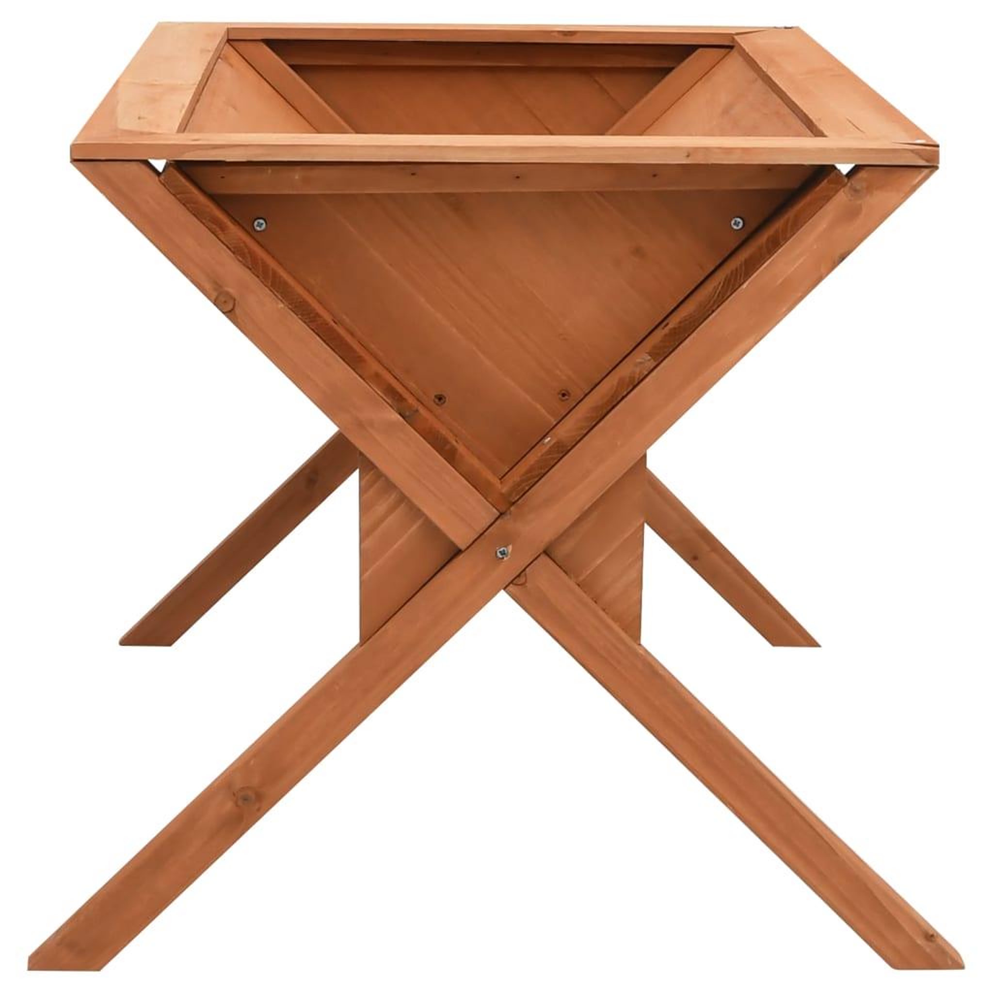 Voir la diapositive 3 : VIDAXL Jardiniere 90x55x56 cm bois de sapin