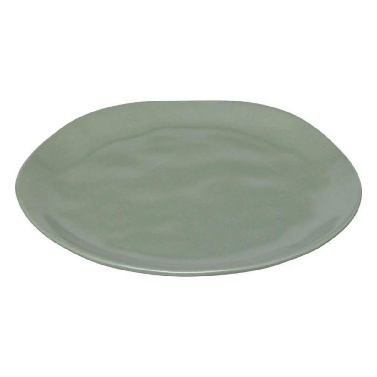 SECRET DE GOURMET Lot de 6 Assiettes à Dessert  Noe  20cm Vert Olive