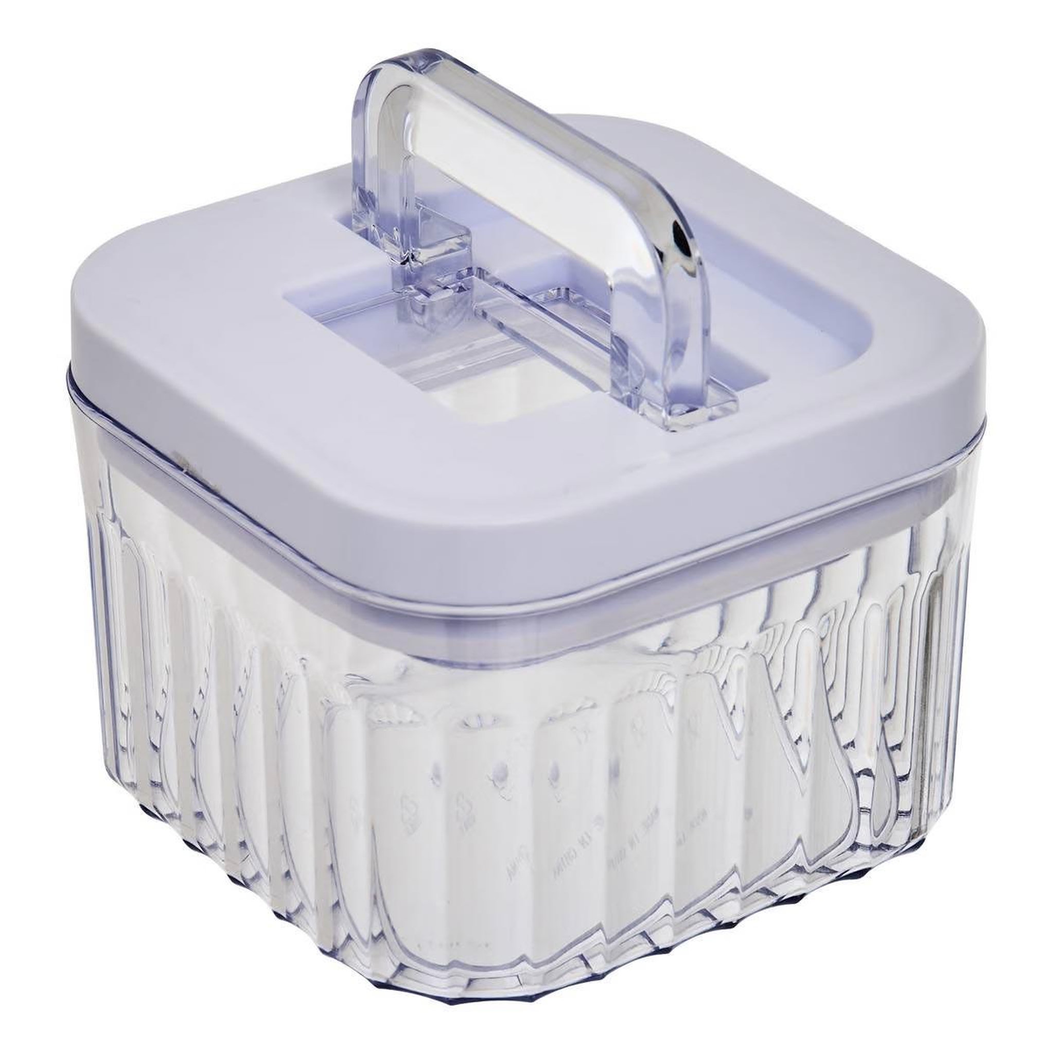 Voir la diapositive 2 : FIVE Boîte de conservation  streaks  0,35l transparent