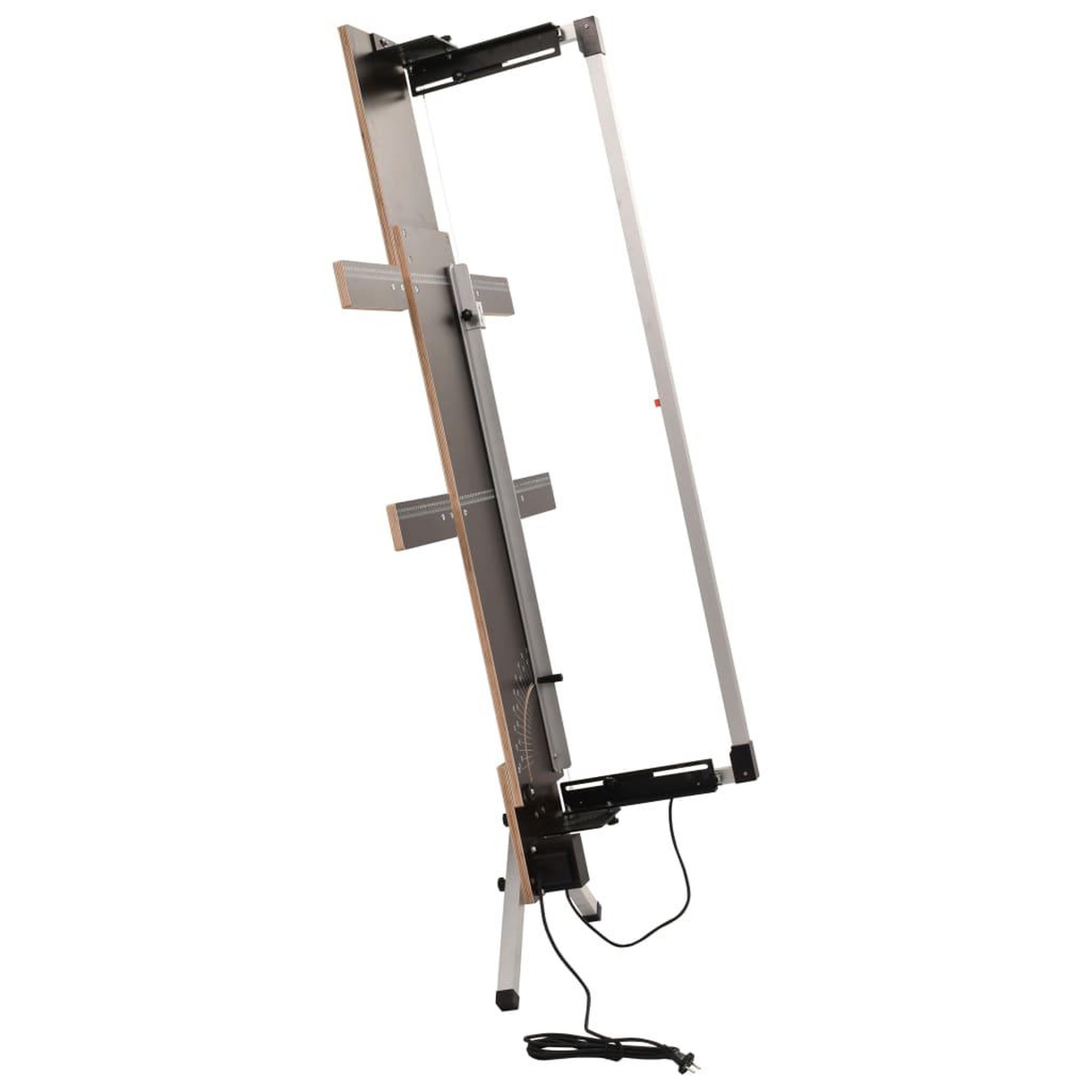 Voir la diapositive 5 : VIDAXL Machine de decoupe de mousse avec pieds 200 W Contreplaque