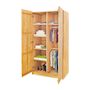 Voir la diapositive 2 : Pinolino Armoire  Natura L 94 x P 63 x H 182