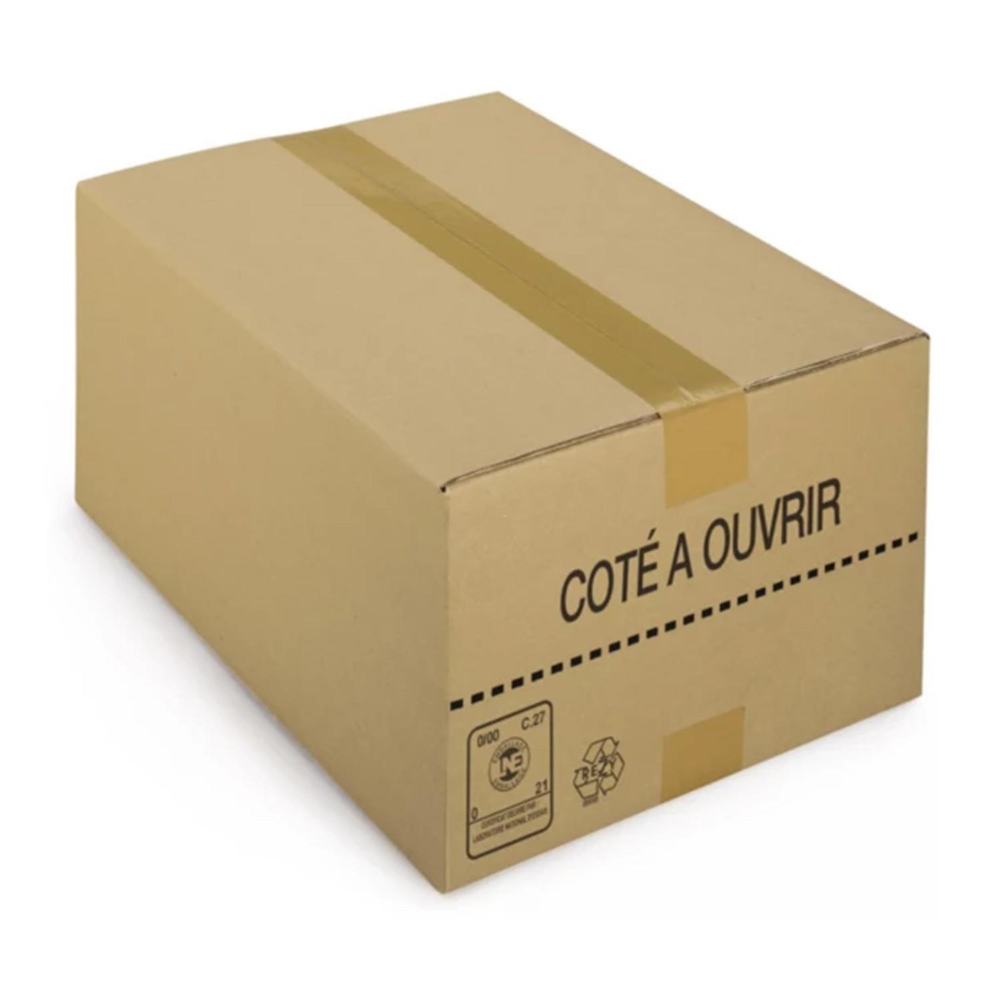 Voir la diapositive 3 : RAJA 15 cartons d'emballage 35 x 35 x 25 cm - simple cannelure