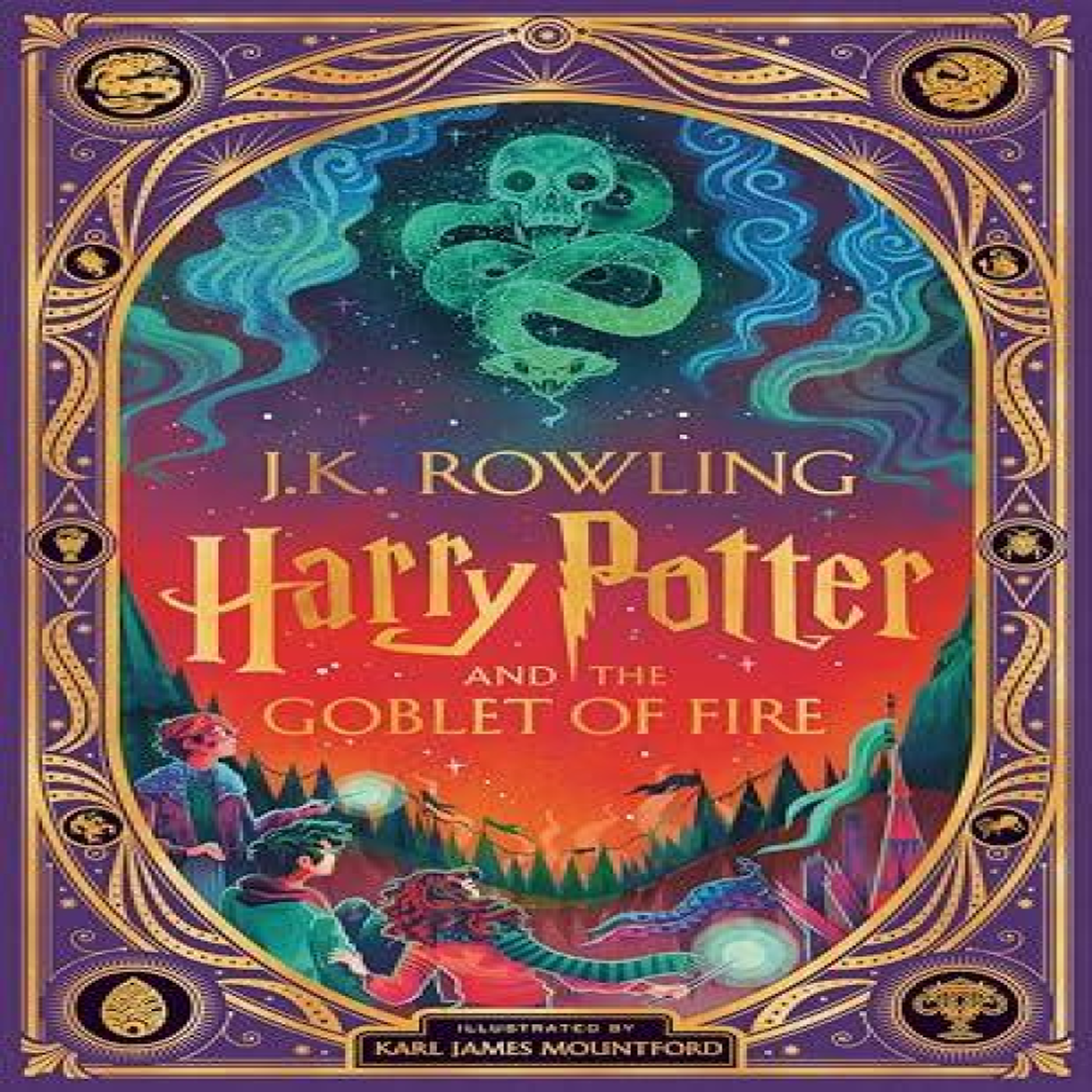 LIVRES Harry Potter and the Goblet of Fire : A sumptuously illustrated gift book with magical interactive surprises