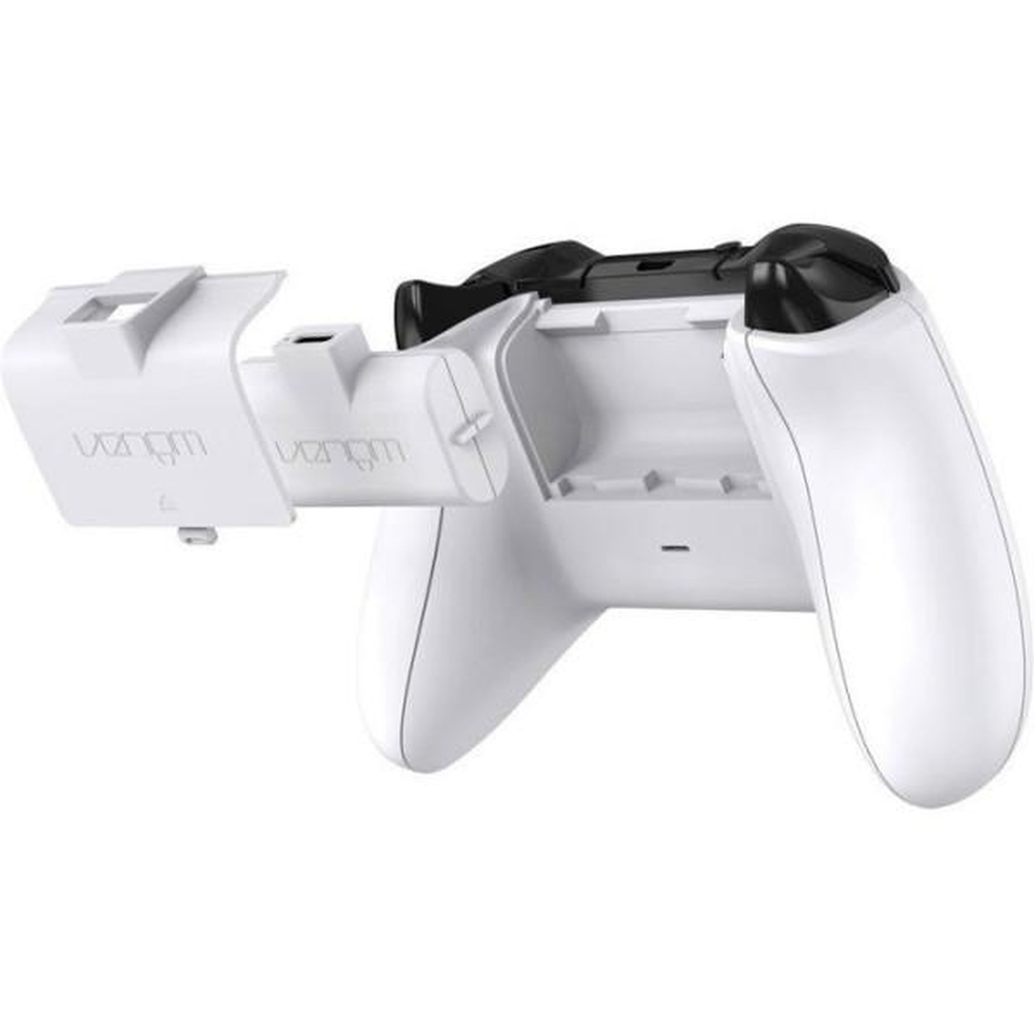 VENOM Double batterie rechargeables - VENOM - pour manette Xbox - Xbox Series X|S & One - Blanc