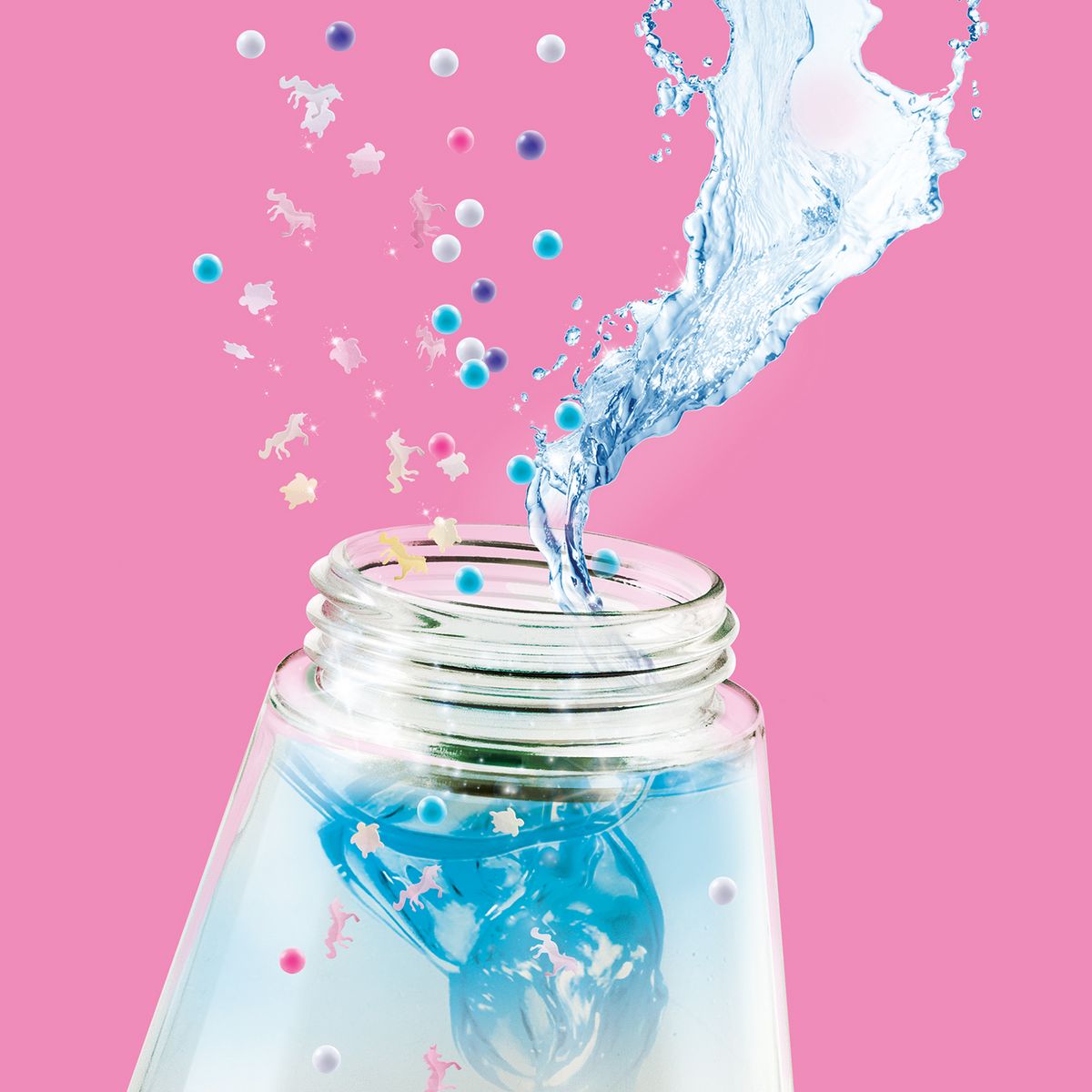 CANAL TOYS Mini Lava Lampe Lumineuse à Décorer - Kit de création DIY pour Enfants