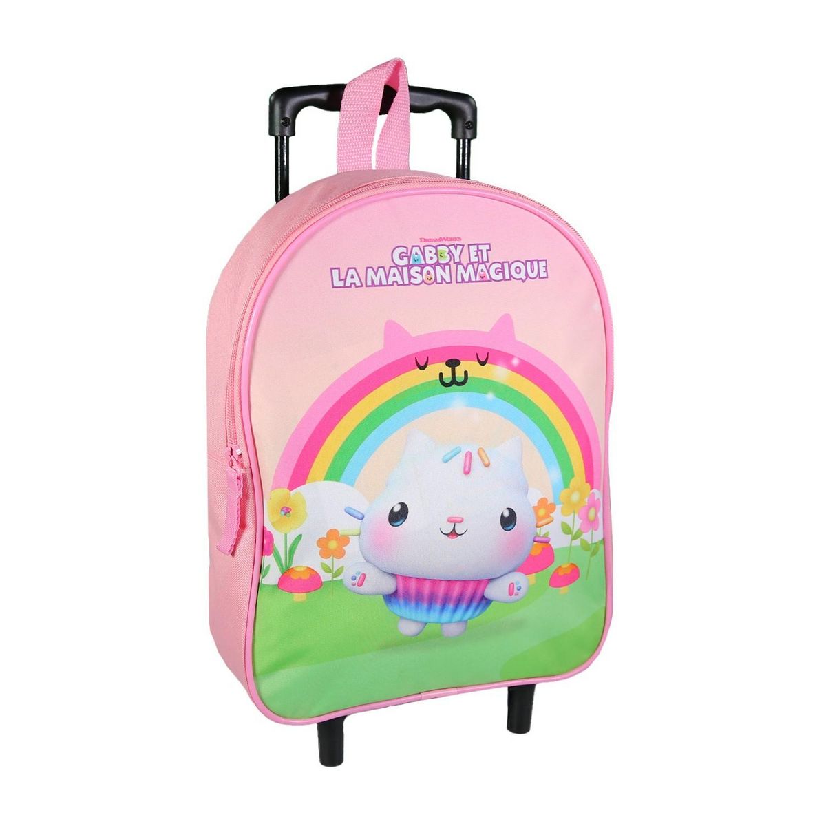Bagtrotter BAGTROTTER Sac à dos à roulettes 32 cm maternelle  Gabby et la maison magique Rose