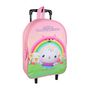 Voir la diapositive 2 : Bagtrotter BAGTROTTER Sac à dos à roulettes 32 cm maternelle  Gabby et la maison magique Rose