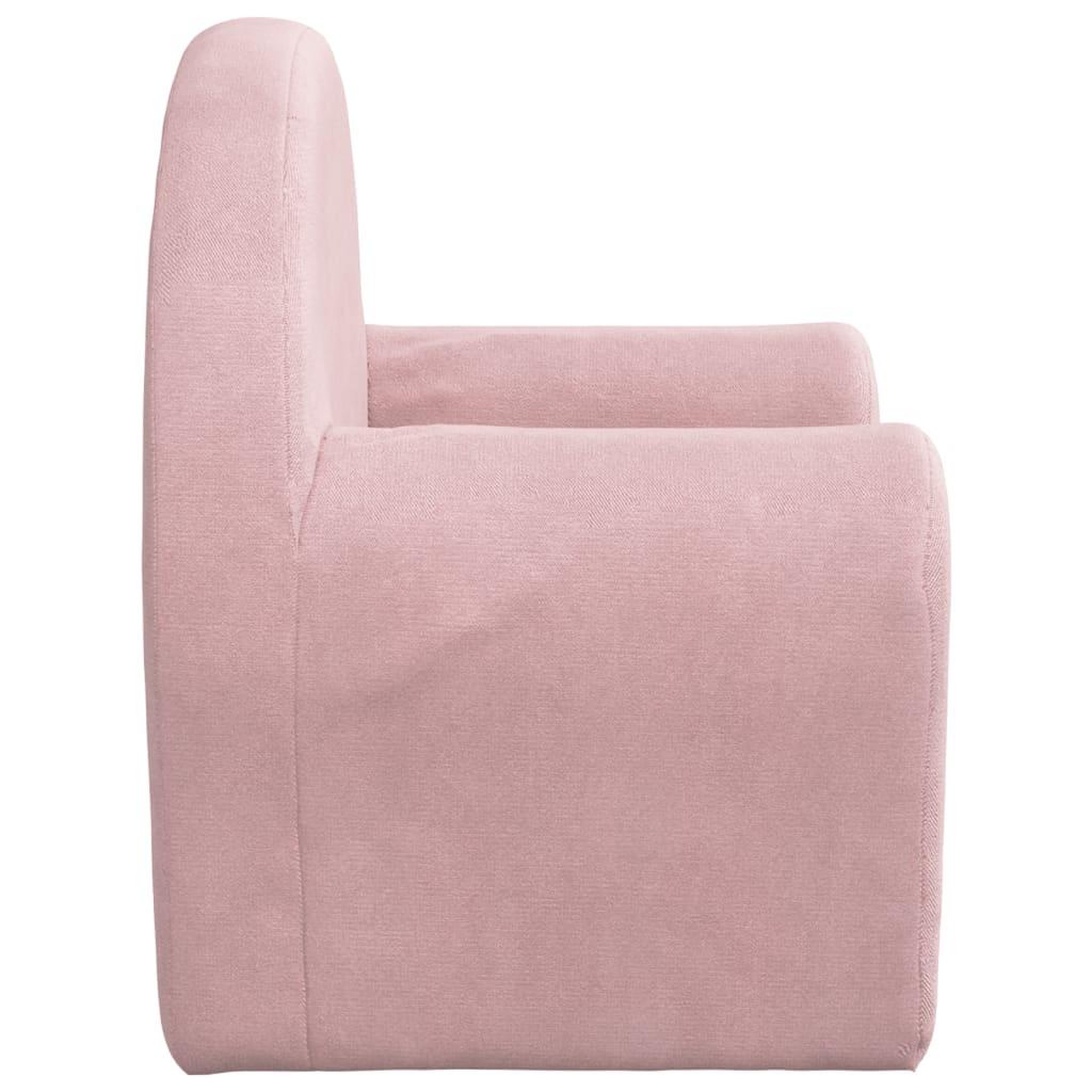 Voir la diapositive 5 : VIDAXL Canape-lit pour enfants rose peluche douce