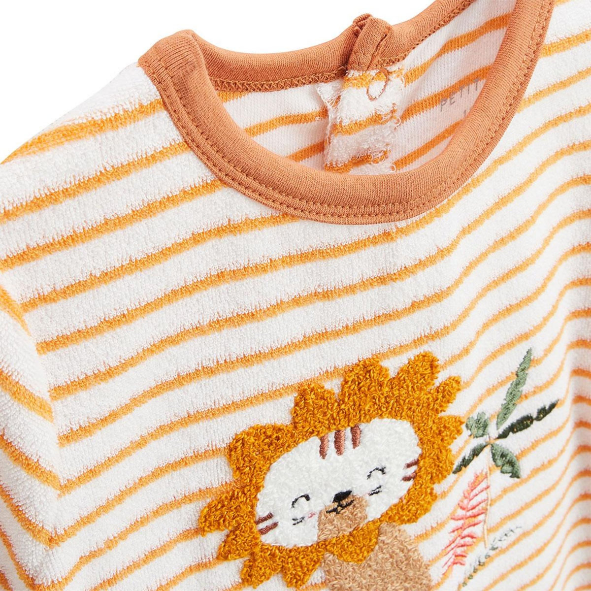 Petit Béguin Ensemble enfant t-shirt et short en éponge Mio