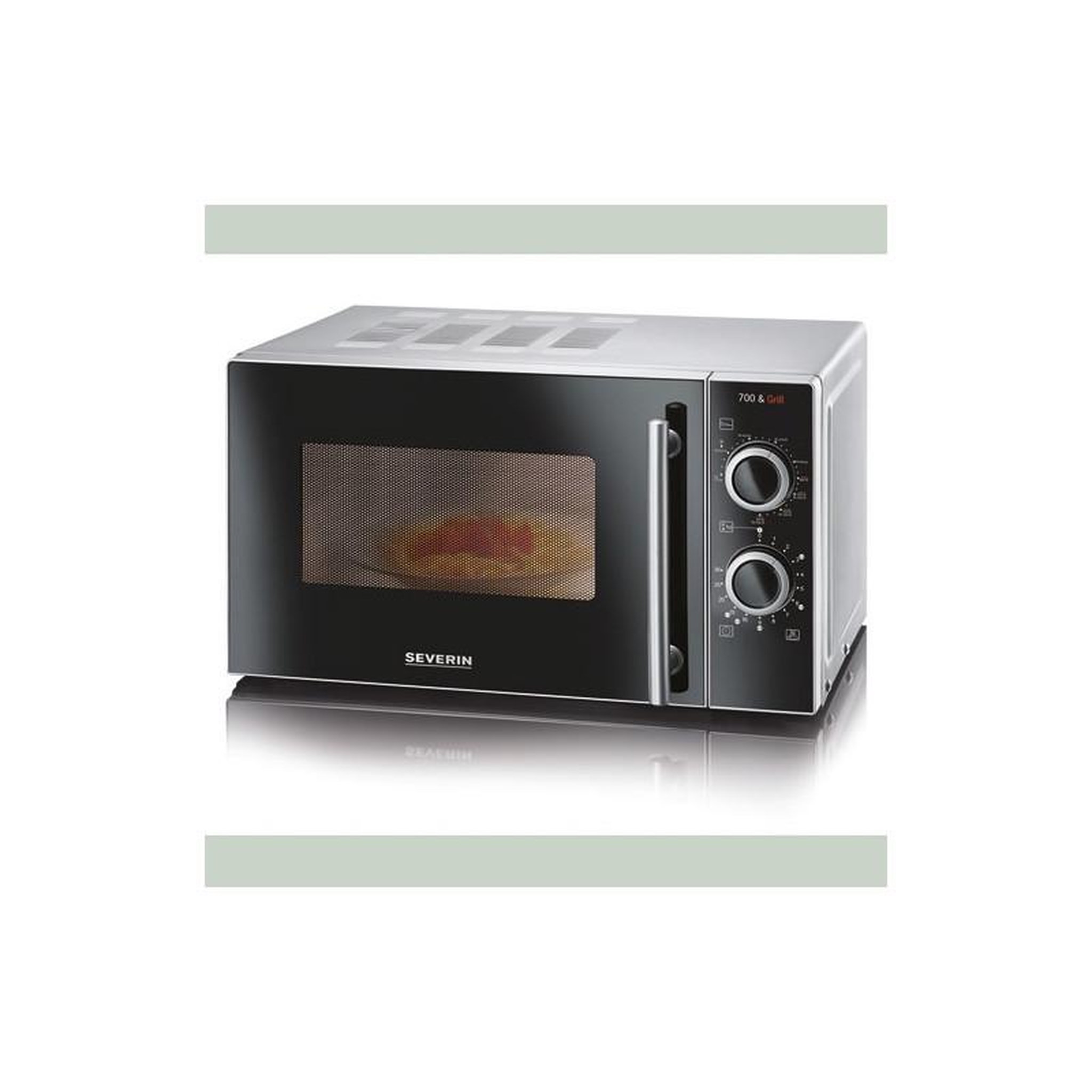 Voir la diapositive 2 : SEVERIN MICRO-ONDES GRIL 900W GRILL 700W MO 20L NOIR SEVERIN - 7771