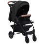 Voir la diapositive 2 : VIDAXL Poussette pour bebe 3-en-1 Anthracite Acier