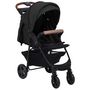 Voir la diapositive 2 : VIDAXL Poussette pour bebe 3-en-1 Anthracite Acier