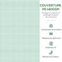 Voir la diapositive 4 : OUTSUNNY Serre de jardin tunnel 10,4 m² - 6 fenêtres et porte zippée avec moustiquaires - acier galvanisé PE vert