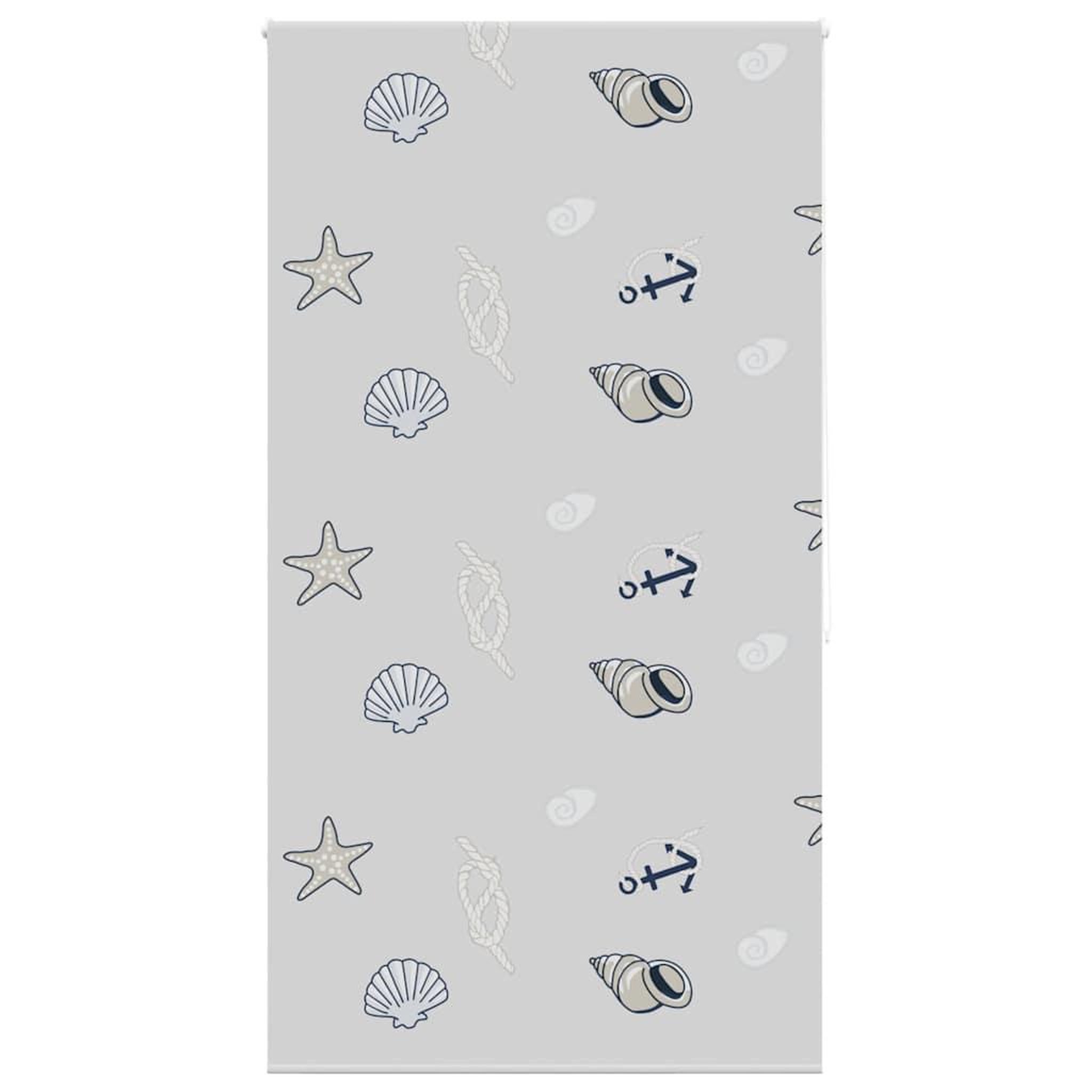 VIDAXL Store enrouleur de douche 130x240 cm largeur du tissu 126 cm