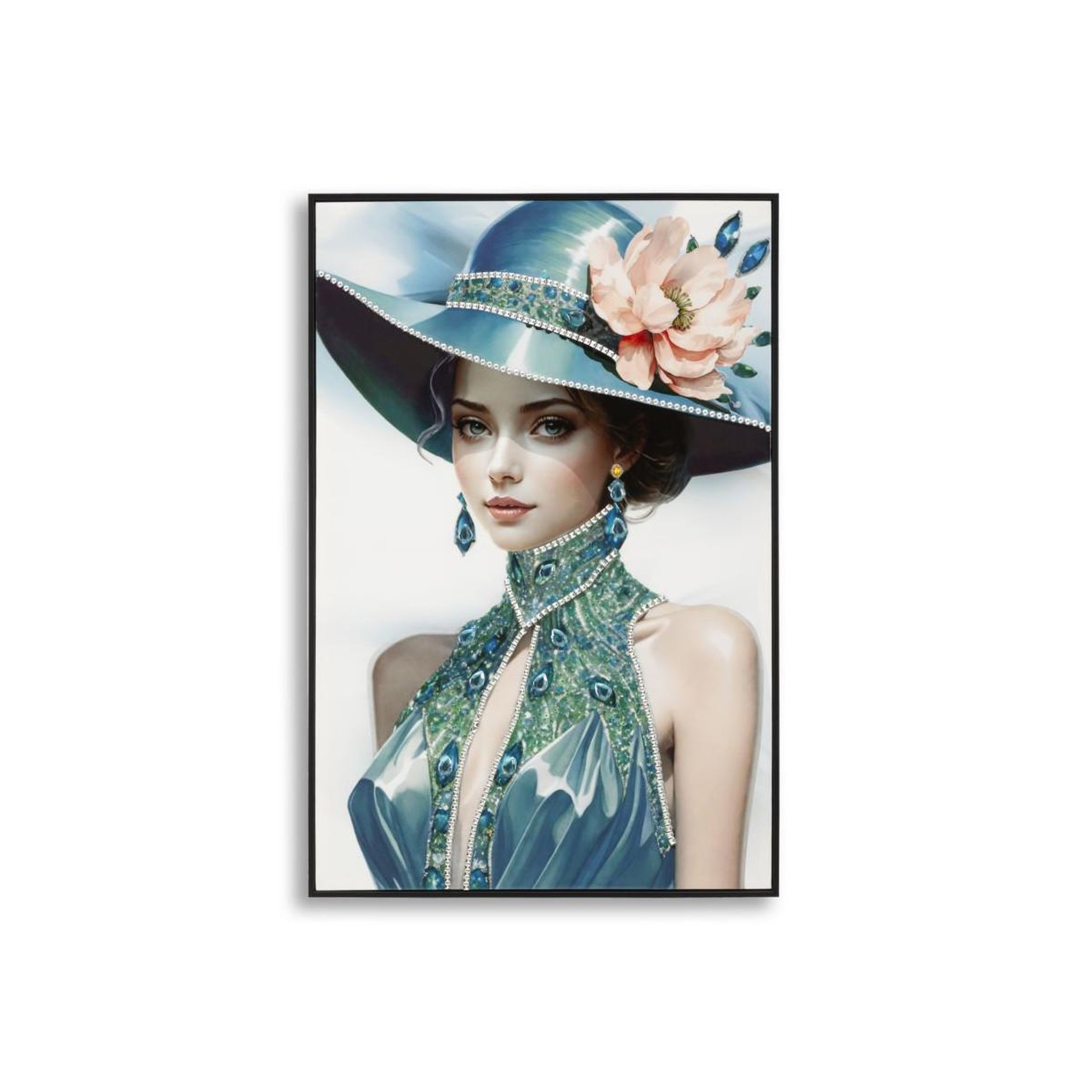 Paris Prix Tableau peinture  pam ii  62x92cm multicolore
