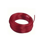 Ryobi Bobine fil rond RYOBI 50m diamètre 2.4mm rouge universel RAC105