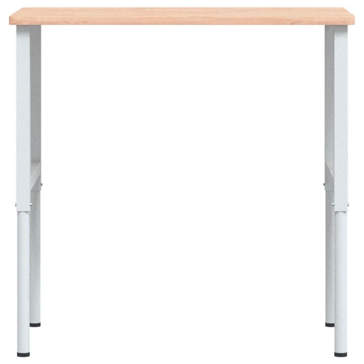 VIDAXL Etabli 100x60x(71,5-98) cm bois massif de hetre rectangulaire