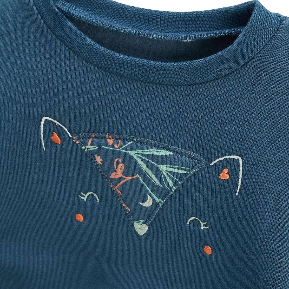 Petit Béguin Sweat-shirt enfant en molleton Dina