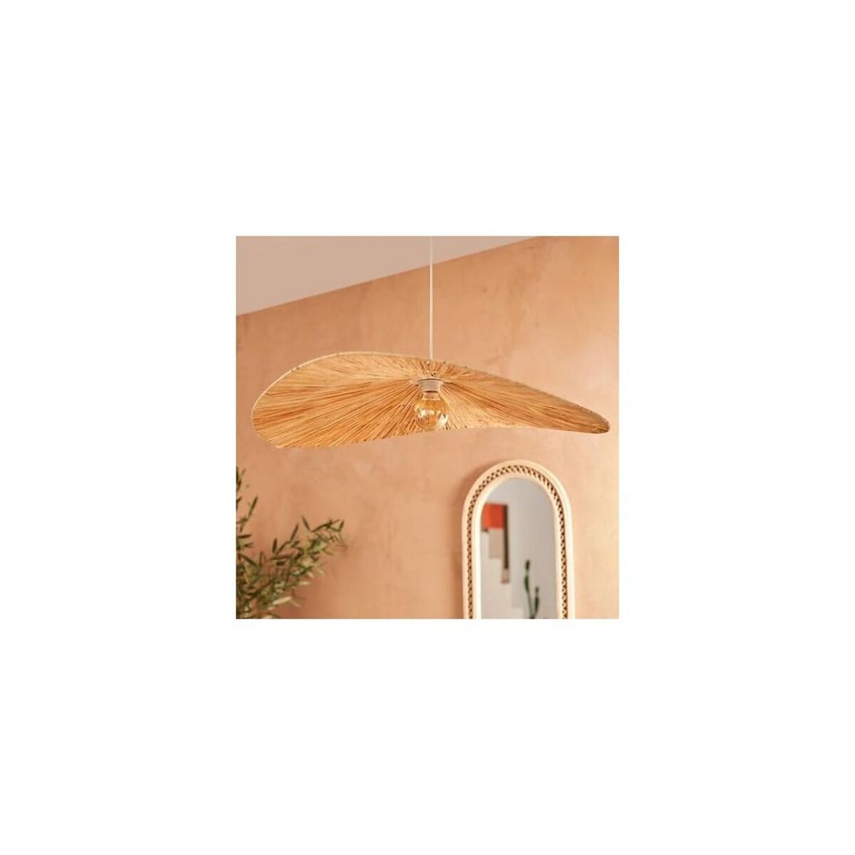 ATMOSPHERA Suspension diam 78 cm raphia