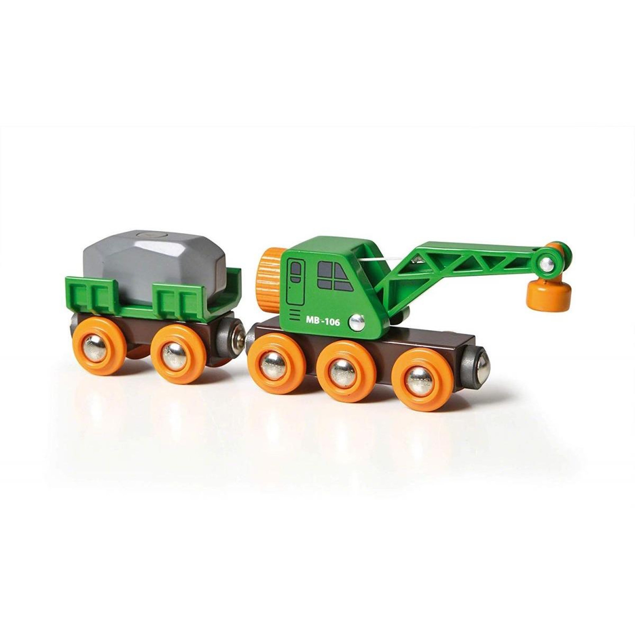 Voir la diapositive 1 : Brio 33698 Wagon Grue Ingenieux