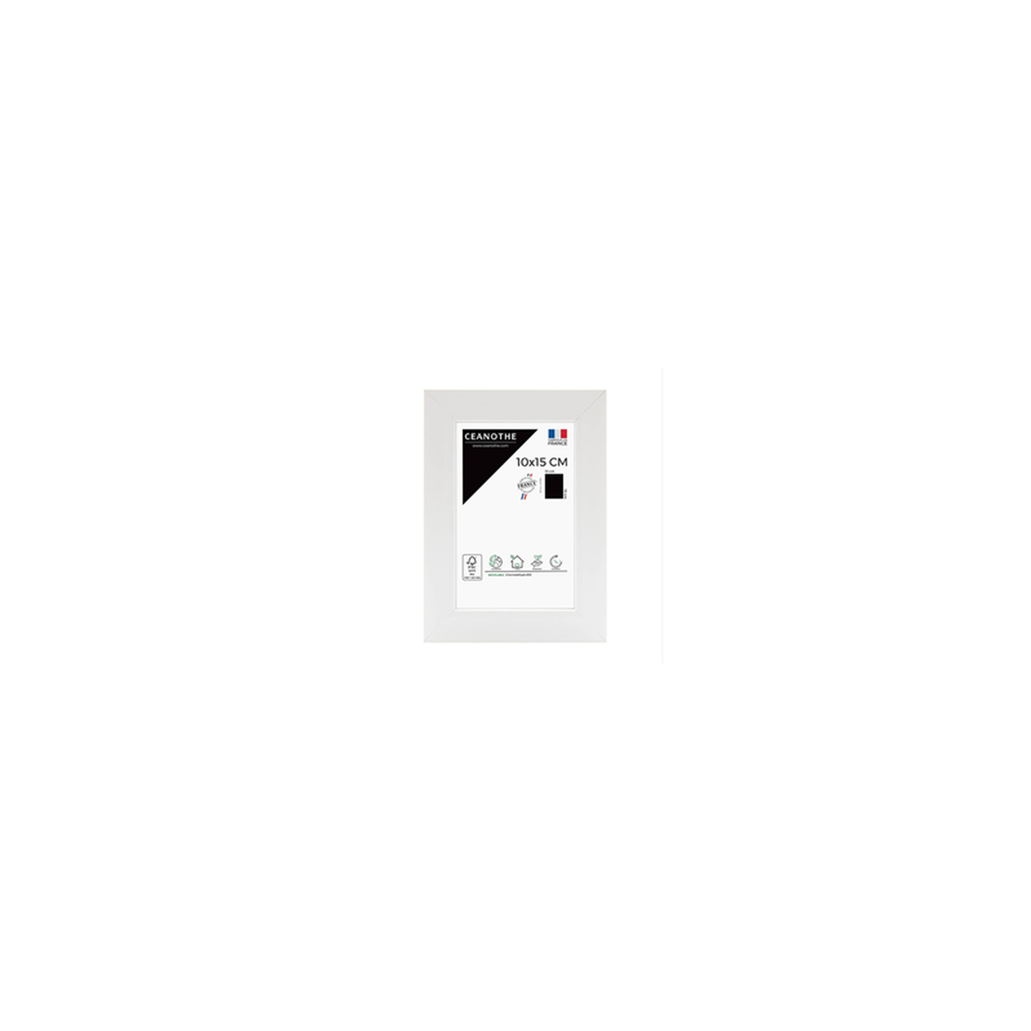 Voir la diapositive 1 : CEANOTHE Cadre Ceanothe CADRE 10X15 ETERNEL BLANC