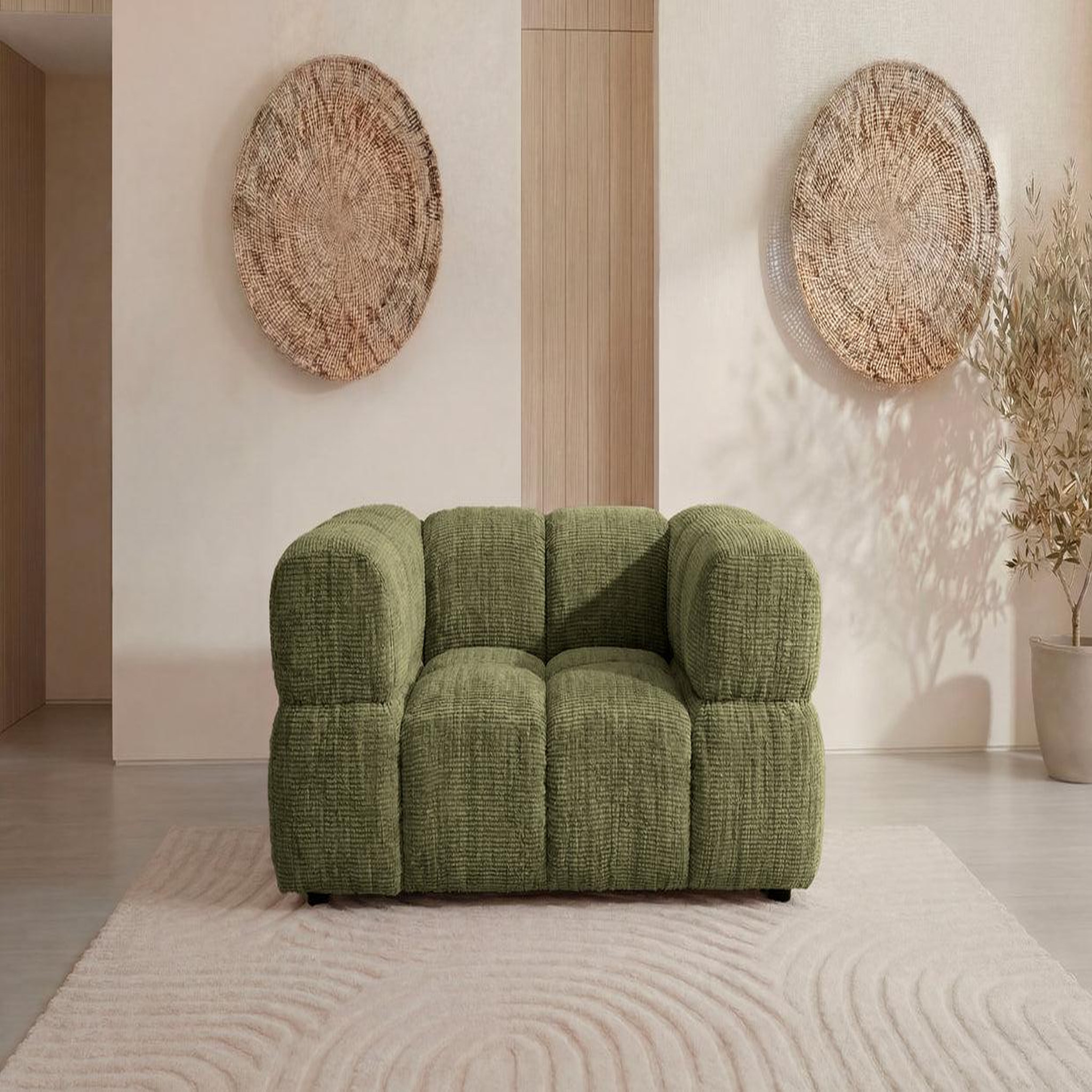 Voir la diapositive 3 : CASANOVA PARIS GUSTAVE - Fauteuil tissu chenille