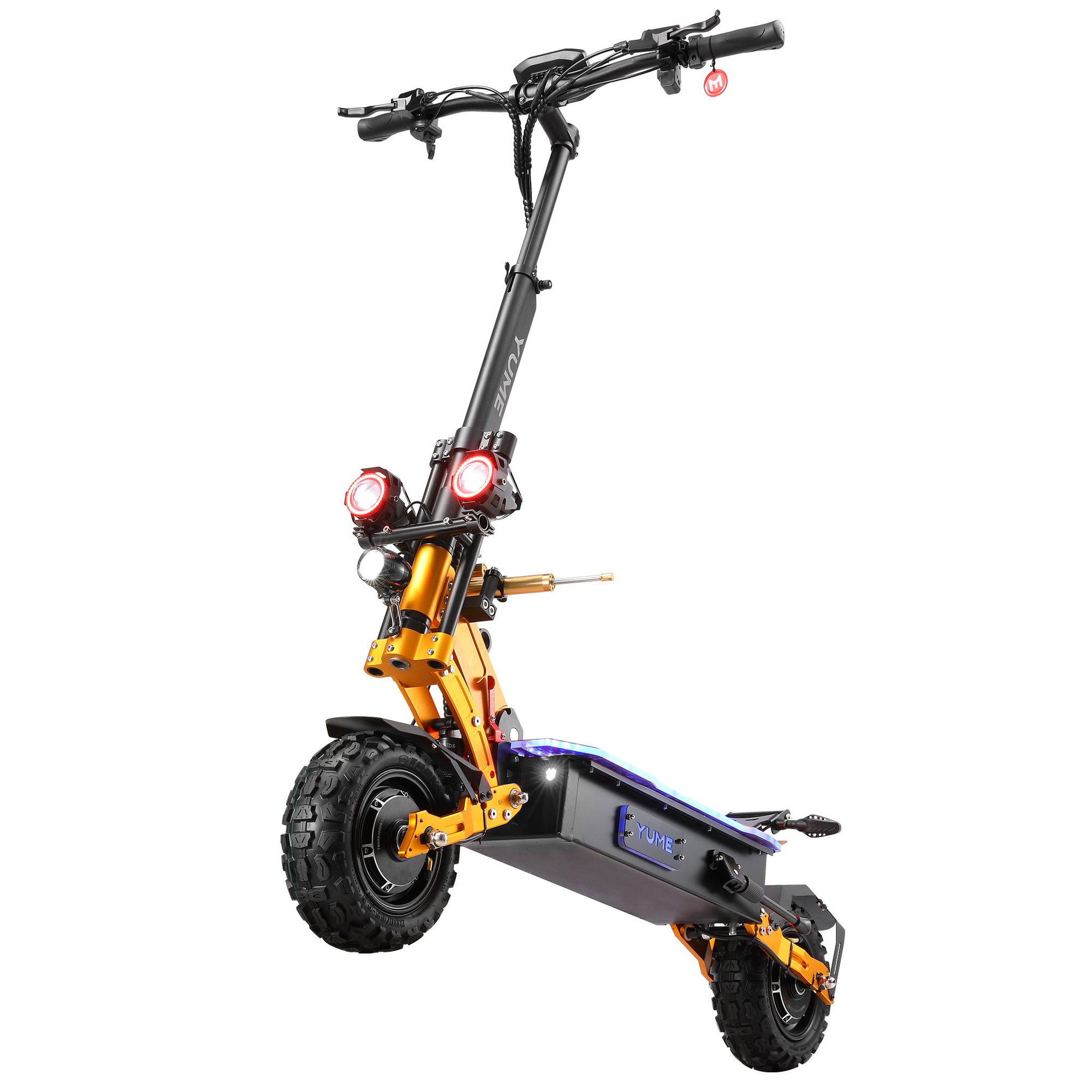 Voir la diapositive 5 : YUME Trottinette électrique yume x11+, batterie 60 v 27 ah, application et nfc, orange