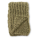 Paris Prix Plaid Uni  Kate  130x170cm Vert Mousse