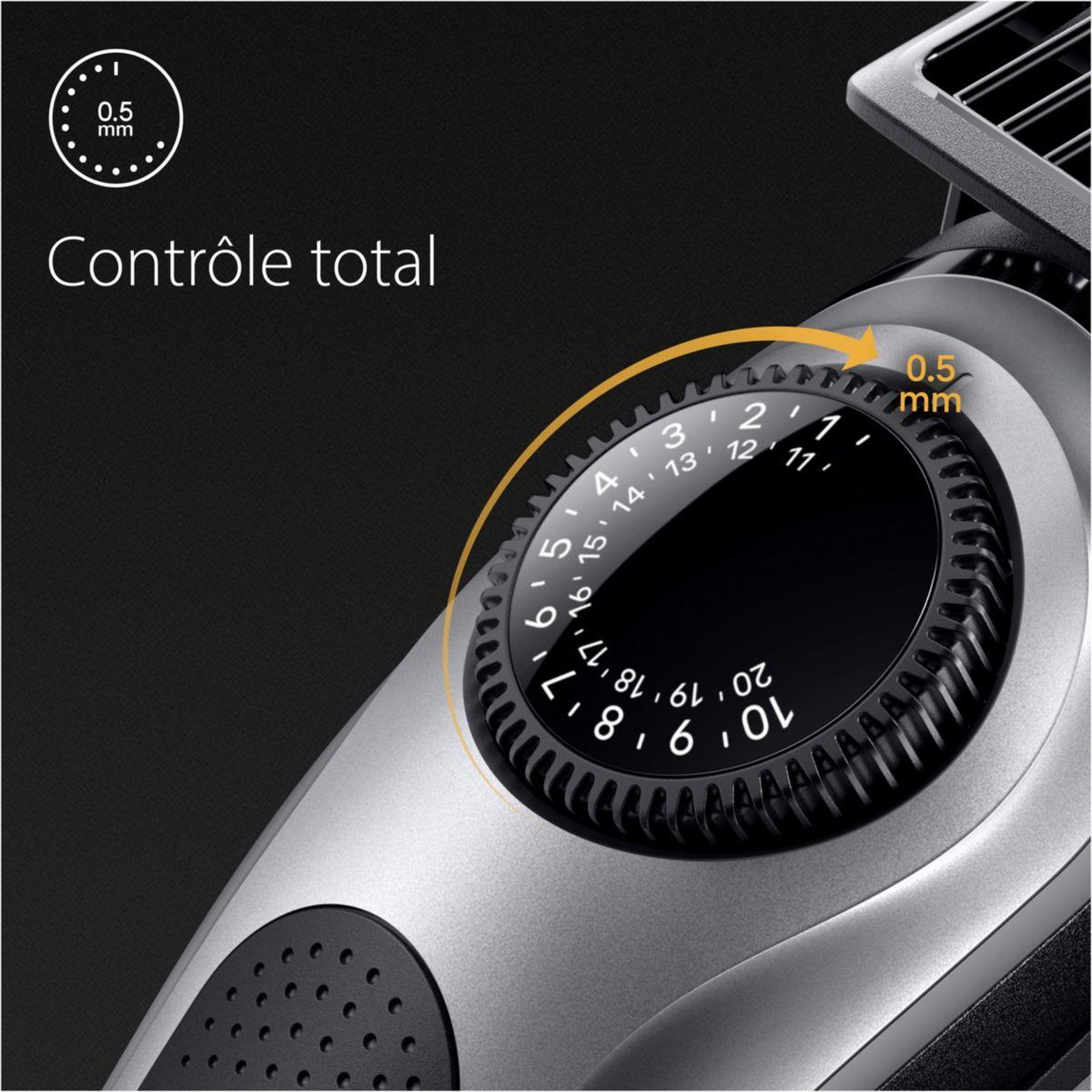 Voir la diapositive 4 : BRAUN Tondeuse barbe BT5440