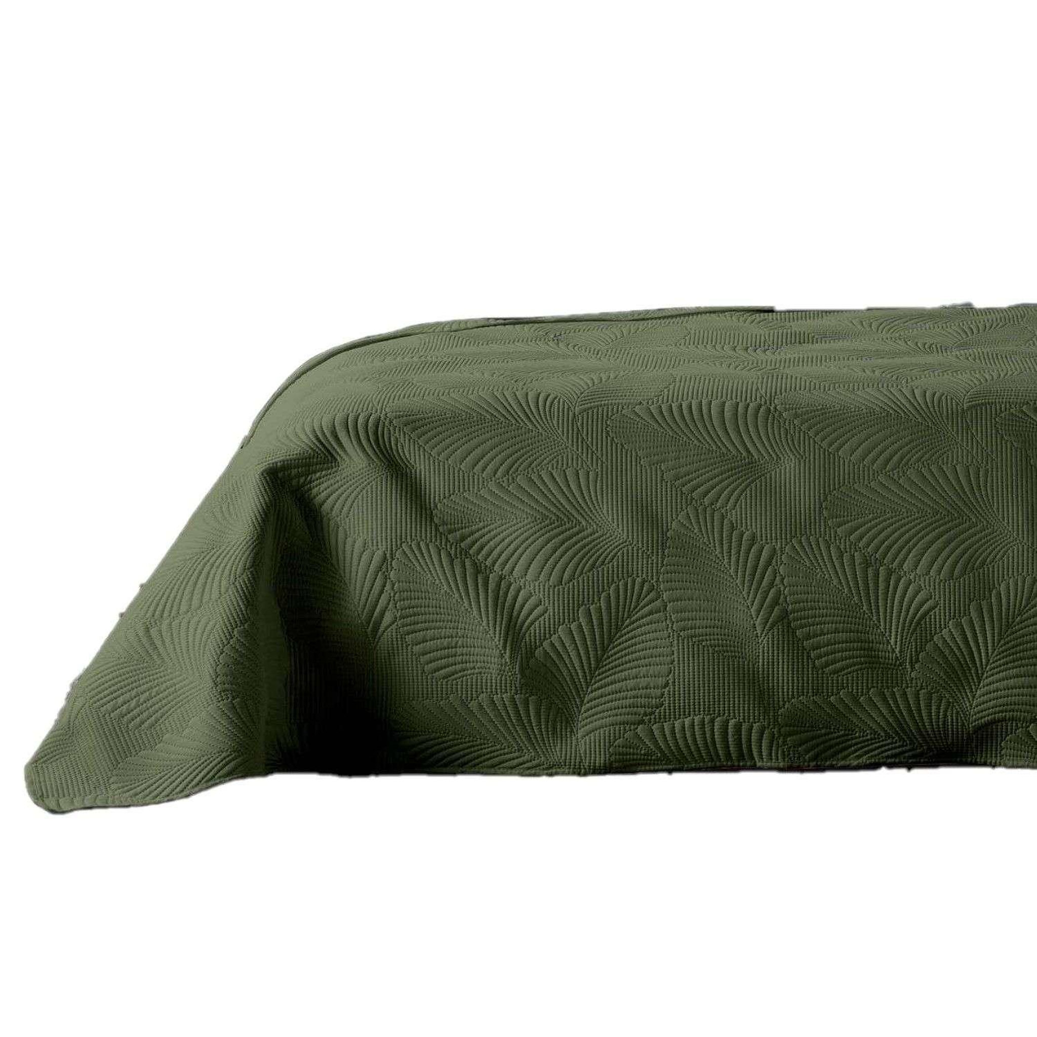 Voir la diapositive 1 : Douceur d'Intérieur Dessus de lit matelassé DEER - Microfibre unie