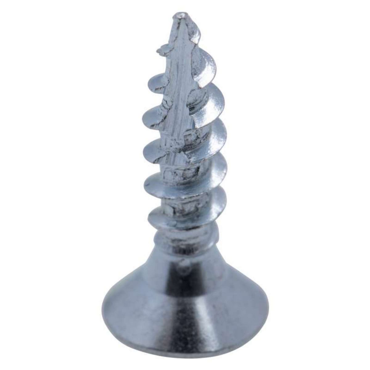  Vis à bois tête fraisée PZ zinguée Vissal filet total 4,5x25 mm  x14 vis