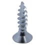Voir la diapositive 3 :  Vis à bois tête fraisée PZ zinguée Vissal filet total 4,5x25 mm  x14 vis
