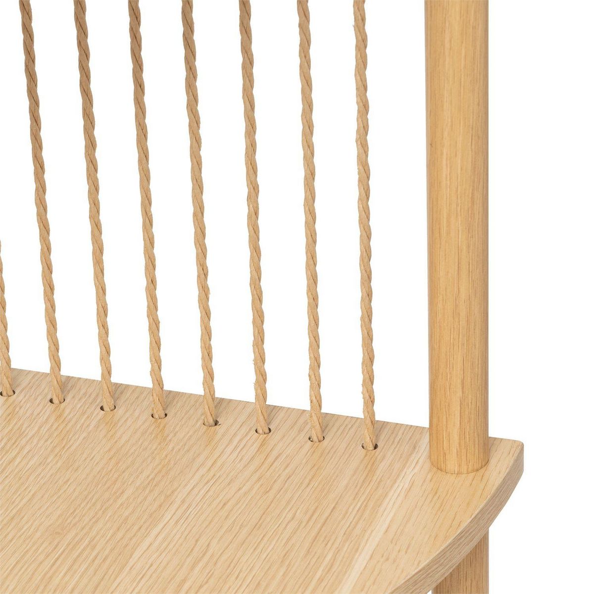FIVE Etagère d'angle 4 niveaux en bois KORD - Beige
